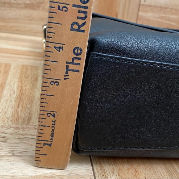 Marc Jacobs Downtown Studded Black Leather Crossbody Bag - Picture 13 of 15